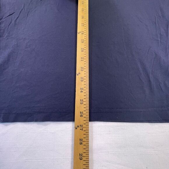 Psycho Bunny Blue Mercer Bunny Graphic Pima Cotton Crewneck T-Shirt Size 6 - Picture 8 of 9